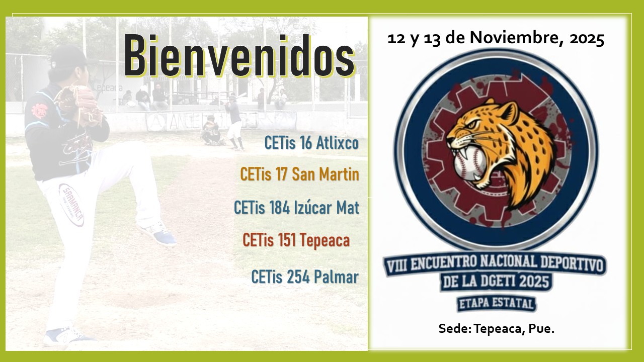 Logo oficial del Encuentro DGETI 2025